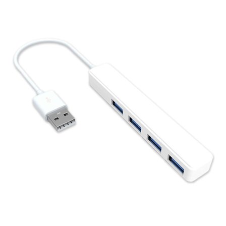 4-porters USB 2.0 Hub Høyhastighets USB 2.0 Type-C for Smart Hub Multi Splitter Utvidelse Mini Hub USB-utvider