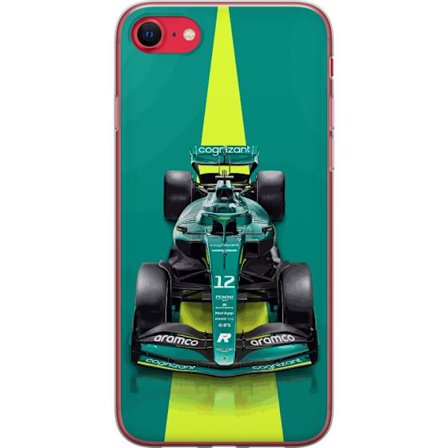 Yhteensopiva Puhelinkuori Apple Apple iPhone 7 Aston Martinin Formula 1 -auto vihreässä kilpailumuotoilussa, jossa on moderni studiosentuntma