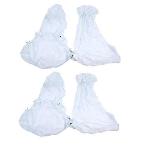 4 stk Universal Car Nylon Heavy Duty Vandtæt Grå Front Covers Protectors