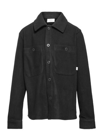 Tue Fleece Shirt Overshirts Musta Grunt