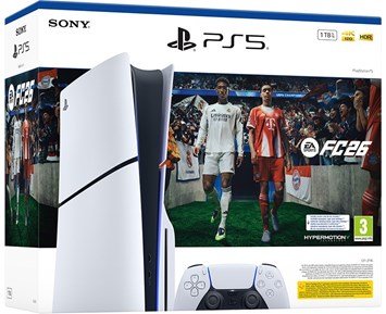 Sony Playstation 5 Slim Standard Edition + EA FC26 Bundle - Paket med PlayStation 5 och EA SPORTS FC 26