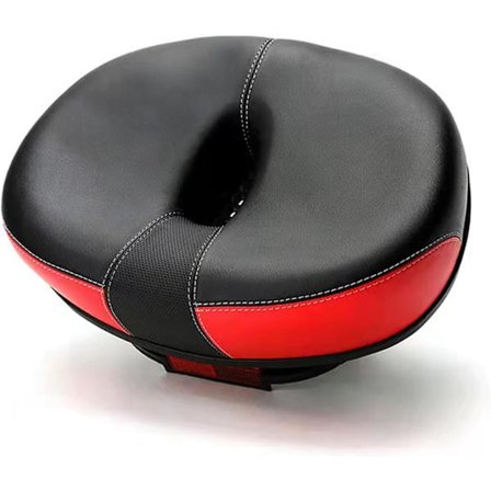 Ekstra store cykelsadler egnet til mænd, kvinder og seniorer, egnet til cruisers, sport, mountainbikes, spinningcykler og udendørs cykler