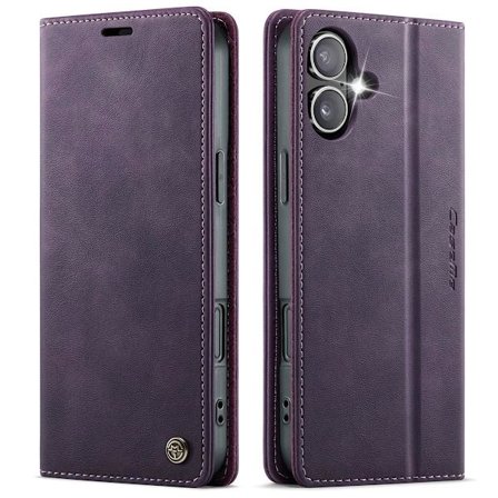 (For Samsung A56) Tynt lommebokdeksel for telefon med kort- og kontantlommer samt justerbart stativ