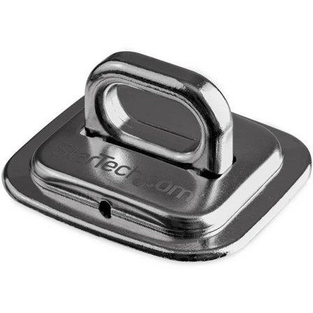 StarTech Laptop Cable Lock Anchor - Zinc Alloy - Computer Security Cable Anchor - Desk Mount Security Anchor Point - Screw-On Lock Anchor (LTANCHOR) -