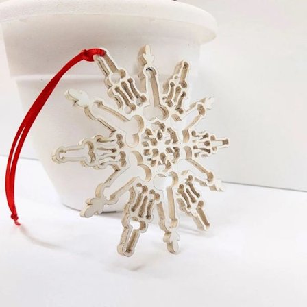 Lumihiutale Pendel Auto Taustapeili Pendel Joulukuusi