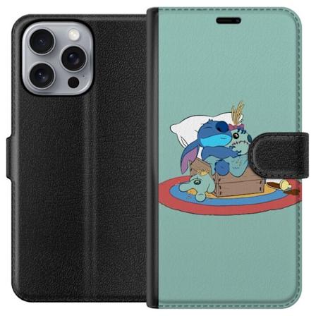 Apple iPhone 16 Pro Max Lompakkokotelo Stitch nukkui hyvin