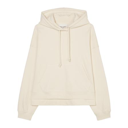Marc O'Polo Soft hoodie, loose Hvid, Dame