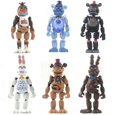 FNAF Toys Action Figurer STIL 5 Style 5