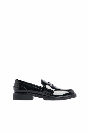 NA-KD Dressed Penny Loafers - Flache Schuhe - Schwarz - EU 36