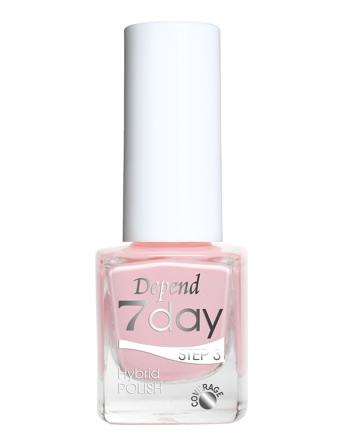 7Day Hybrid Polish 7280 Neglelakk Sminke Rosa Depend Cosmetic*Betinget Tilbud