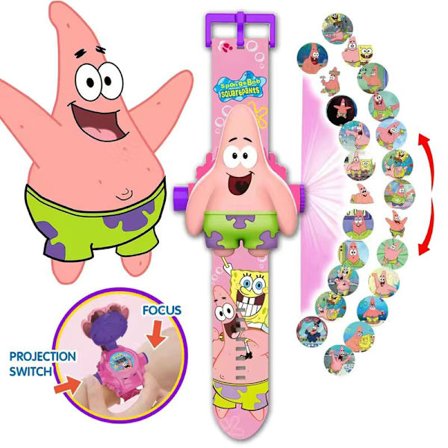 Børneur, Spiderman 24 Superheltefigurer Projektorur