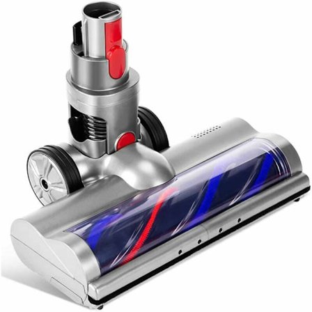 Elektrisk borste kompatibel med Dyson V7 V8 V10 V11 V15 Direct Drive Turbo Borste med 4 LED-lampor för hårda golv och parkett