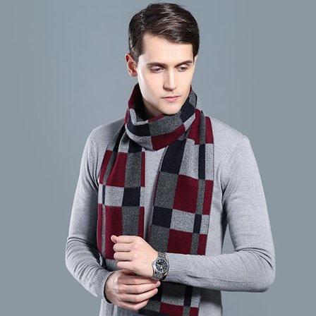 Herreskærf Business Herreskærf Casual Varm Skærf Koreansk Business