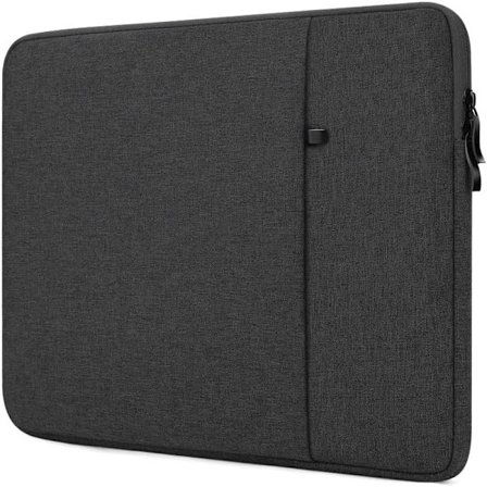 Laptop Taske 13" Enkel Laptop Canvas Taske Sort