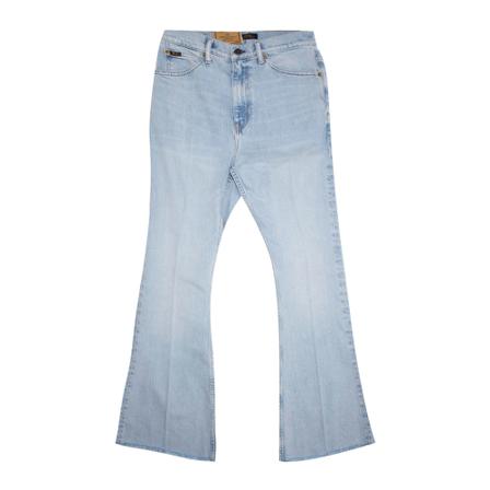 Ralph Lauren, Jeans Flare Cropped Blauw, Dames, Maat:W27