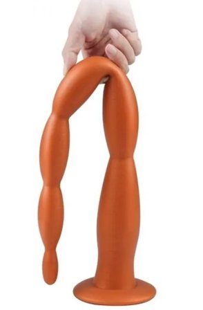 Kjøp Dildo Scale Beads 60cm - Ekstra lang analdildo | God pris