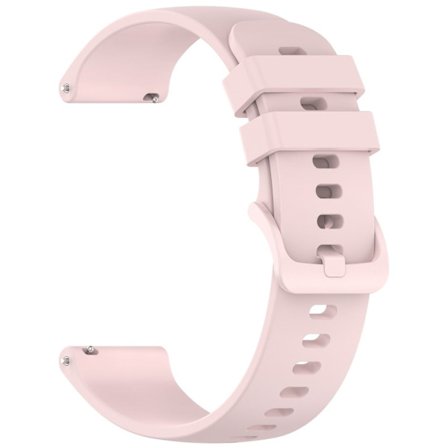 Garmin vivoactive 5 Silikon Klockarmband 20mm Snabbkoppling Ersättningsarmband - Rosa Ros