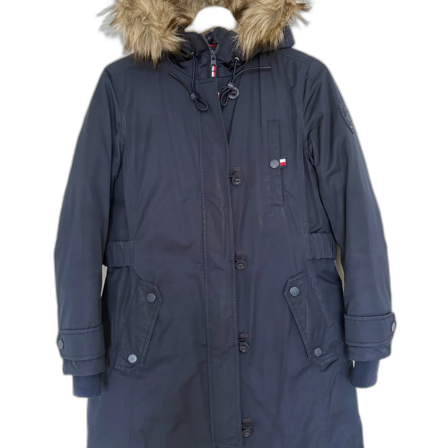 Mörkblå parkas från Tommy Hilfiger