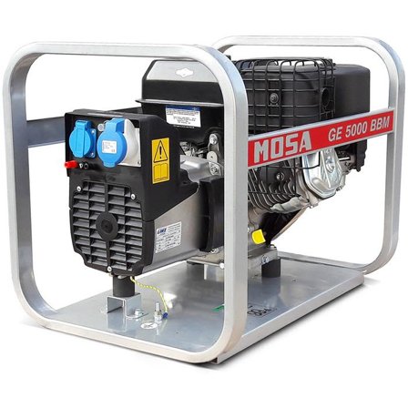Mosa GE 5000 BBM Aggregat, Elfordeling & strømforsyning