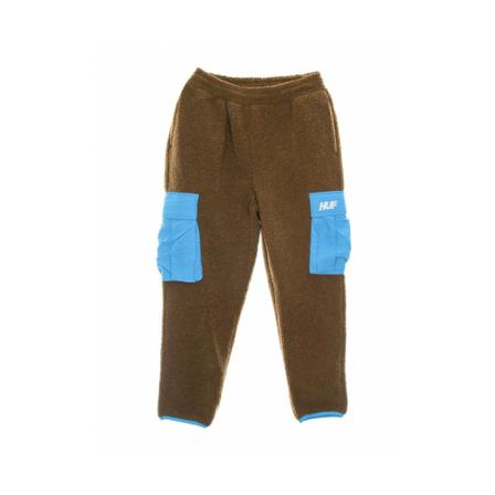 Huf, Sweatpants Bruin, Heren, Maat:S