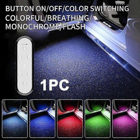 LED bildørlys Velkomstlys Magnetisk kontrol USB-opladning Automatisk åbning af dør Sikker antikollisions-nødlys