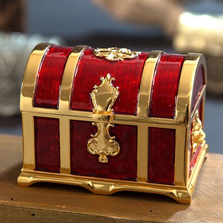 Gave til mors dag, Vintage skattekiste smykkeskrin