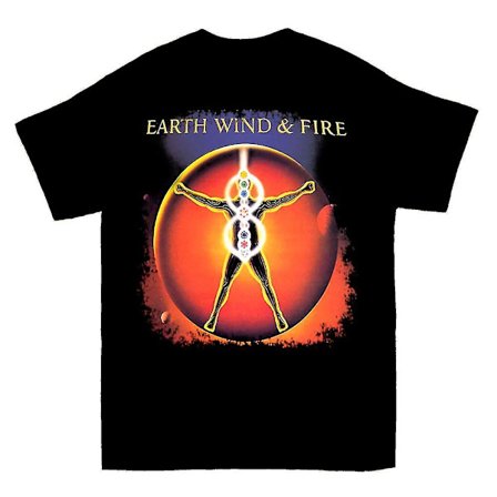 Jordvind avfyrar Funk Soul T Shirt Enorm T-shirt