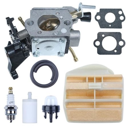 Forgaser Kit Luftfilter Primer Pære Kompatibel Med Husqvarna 445 445E 450 450E