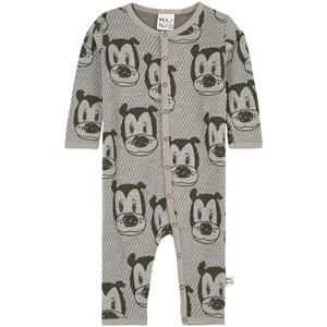 Kids - MAINIO Barky Printed Jumpsuit Dust 62/68 cm - All in ones - 62/68 cm - Grey