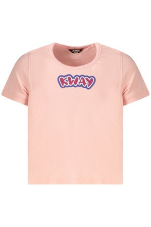 K-way T-shirt Maniche Corte Bambina Rosa