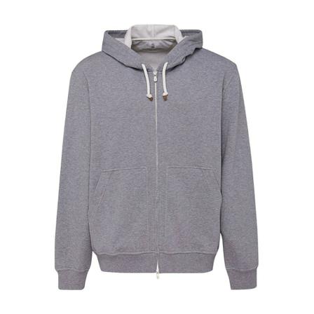 Brunello Cucinelli, Sweater Grijs, Heren, Maat:M