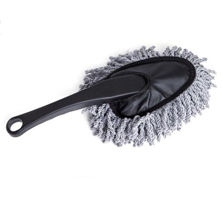 Multifunktionell Bilinstrumentbräda Dammvippa, Bilinredning & Yttre Rengöring Smuts Damm Rengöringsborste Dammverktyg Mopp Grå Bilrengöringsprodukter