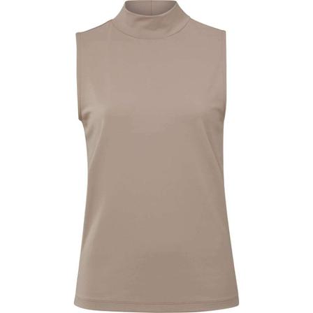 Yaya, Sleeveless top with turtle Beige, Dames, Maat:M