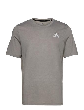 Primeblue Designed 2 Move Heathered Sport T-Shirt T-shirt Grå Adidas Performance
