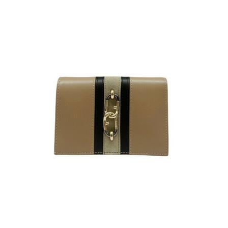 Furla Wallets ; Cardholders , Beige , Dames , Maat: ONE Size Portefeuilles