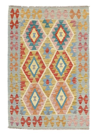 Tapis D'orient Kilim Afghan Old Style 98X147 (Laine, Afghanistan)