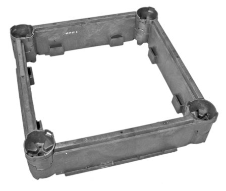 Melbye FF6060 Kabelbrunn 61 x 71,5 x 15 cm, Installationsmaterial