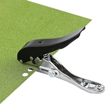 Hultang 8 mm rundt et hul hulmaskine træbearbejdning facade stanseværktøj 13 x 9 x 2 cm lille metalhul til bælte, papirkort, tyndt læder, lærred