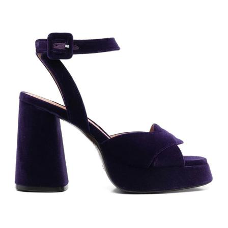 Roberto Cavalli, High Heel Sandals Fioletowy, Kobieta, Rozmiar: 37 EU