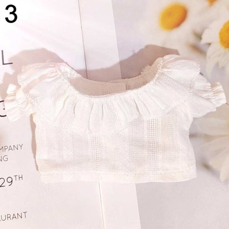 1 set 20 cm dockkläder Mode bomullsbyxor 3 3