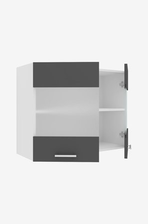 VCM - Väggskåp Esilo 2 Glass Doors - Flerfärgad - Hyllor & förvaring - Från Homeroom