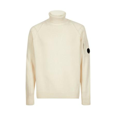 C.p. Company, Turtlenecks Beige, Heren, Maat:XL,Katoen