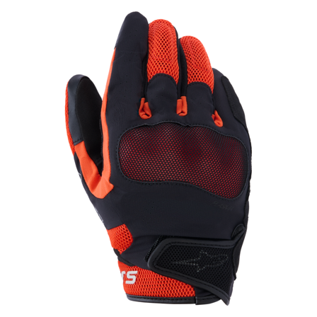 Guantes de Moto Alpinestars Mogress Airflow Negro/Rojo/Mandarina XL