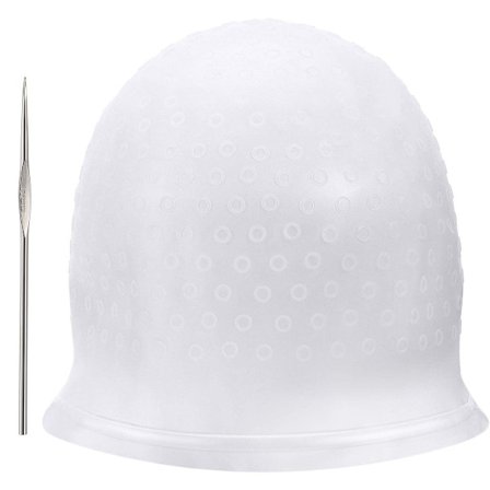 Silikon Høydepunkt Hette Gjenbrukbar Høydepunkt Hår Hette Salong Hår