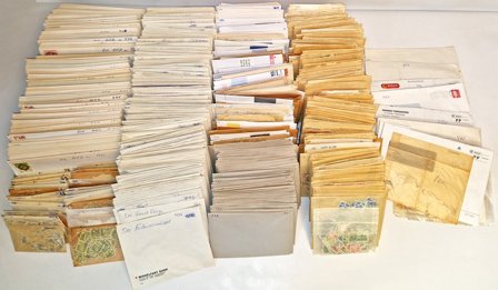 Danmark - Dubletsamling i poser - Stemplet