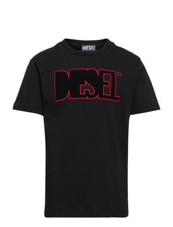 Tdiegosb8 T-Shirt T-shirts Short-sleeved Svart Diesel