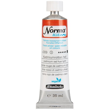Schmincke Norma Blue Öljyväri 35 ml (Hintaryhmä 3) 301 Cadmium Orange Hue