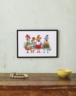 Broderikit Tavla Chicks