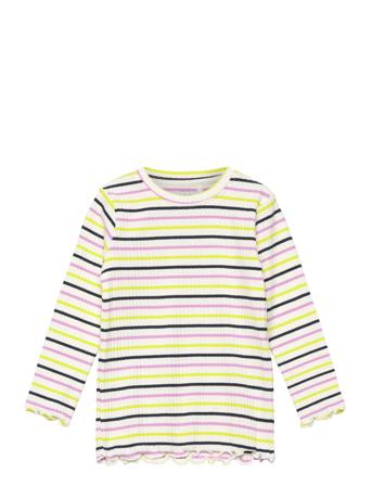 Nmfvemma Ls Slim Top K1 T-shirts Long-sleeved T-shirts Multi/mønstret Name It*Betinget Tilbud