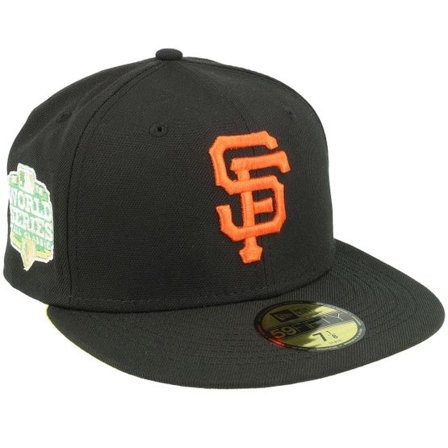 New Era - MLB Svart fitted Keps - San Francisco Giants 59FIFTY Citruspop Black Fitted @ Hatstore